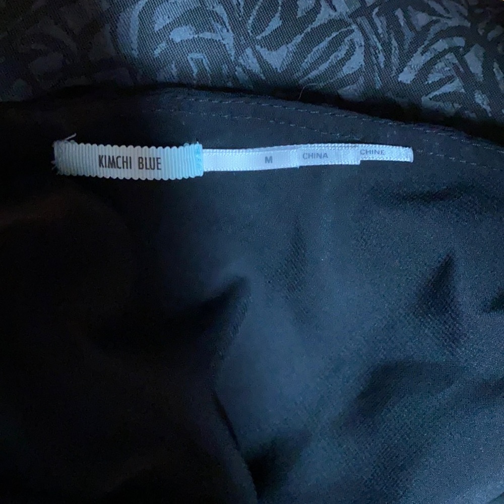 Black Kimchi Blue One Shoulder Dress 317 - Picture 4 of 6